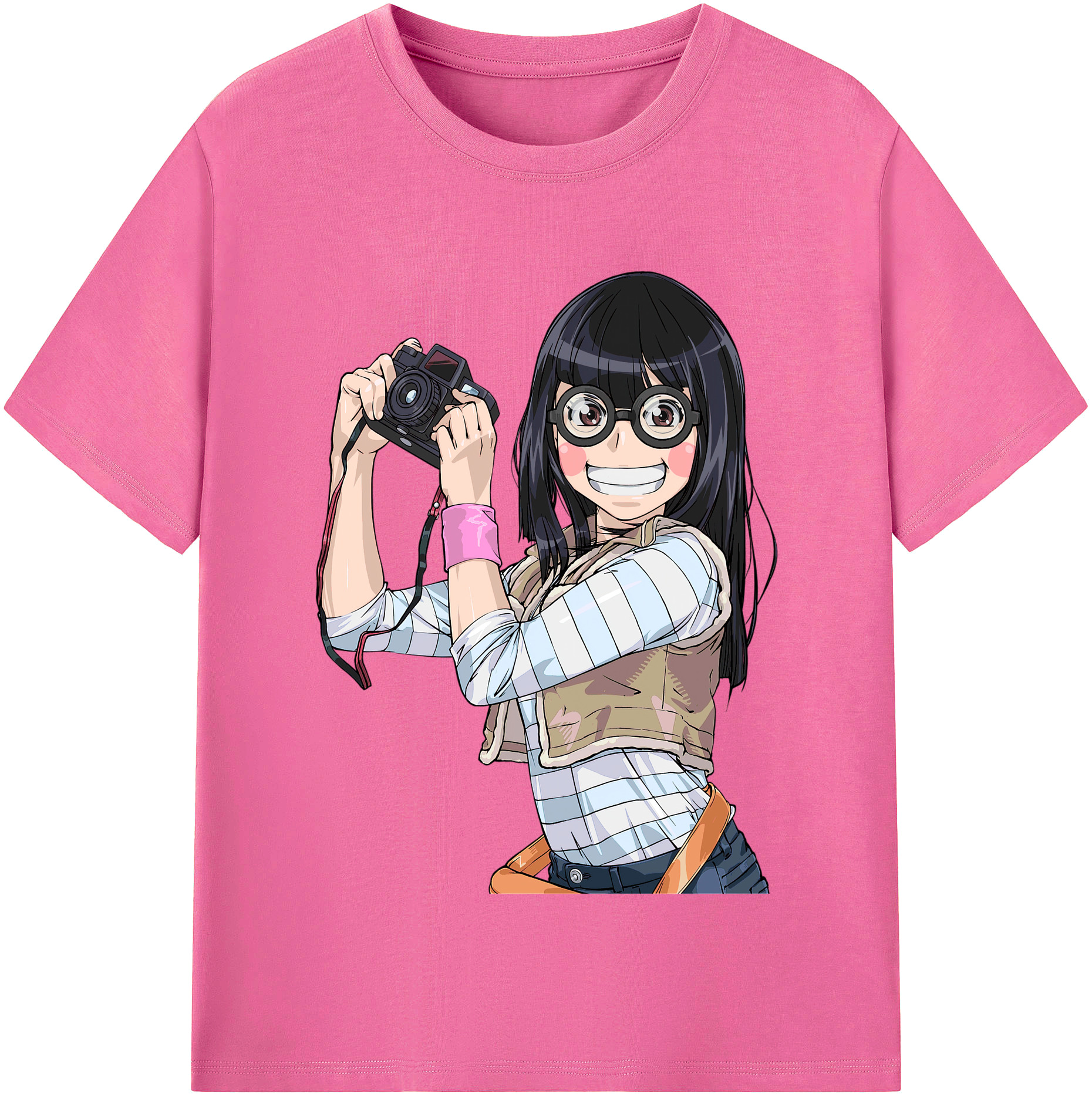（画像用） 遊☆戯☆王 Yu-Gi-Oh! レディースカジュアルプリントTシャツ（綿100％）